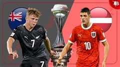 Nhận định bóng đá U17 New Zealand vs U17 Áo, 22h45 ngày 11/11